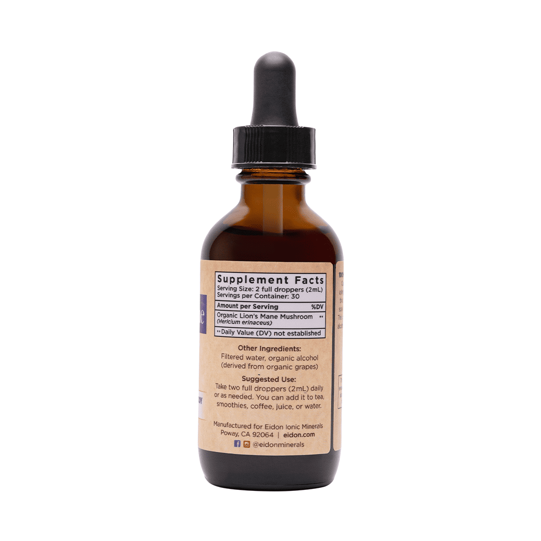 Lion's Mane Mushroom Liquid Supplement
