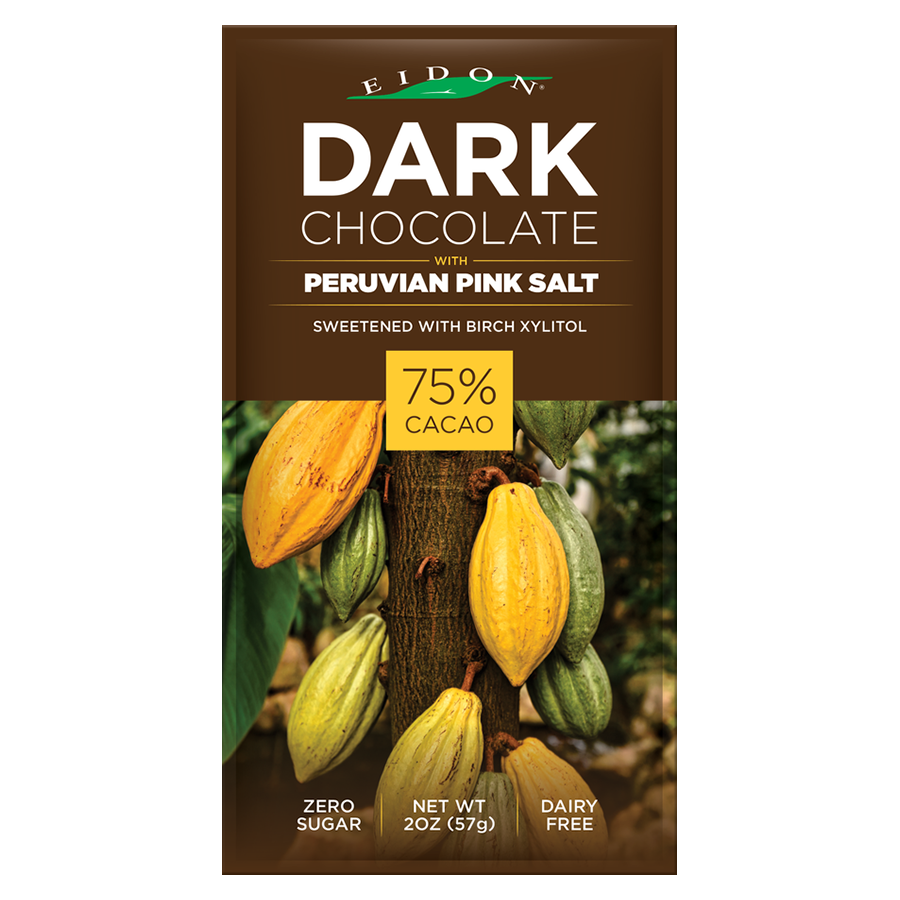 Peruvian Pink Salt Dark Chocolate Bar